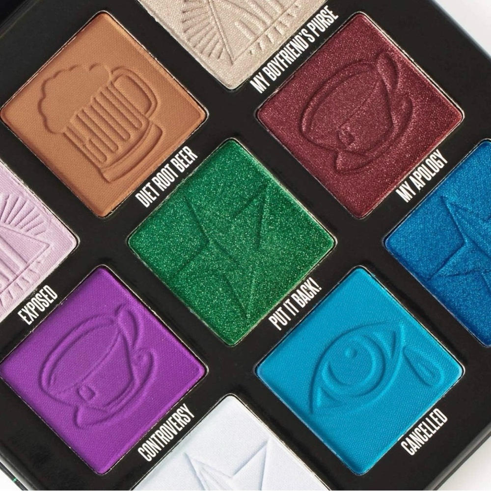 Jeffree Star x Shane Dawson ~ ‘CONTROVERSY EMERALD’ Eyeshadow Palette Mini ~ NIB